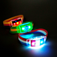 Bracelet Fidget lumineux à LED Bracelets en silicone pour fêtes Articles chauds Nouveautés