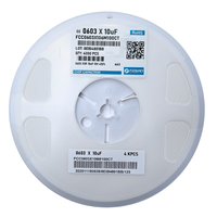 Condensador Cerámico SMD 0603 1uF 16V X5R de Alta Calidad para Circuito PCB, Paquete a Granel de 4000 Piezas