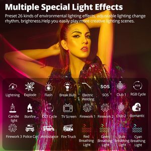 AMBITFUL A2 PRO Tube lumineux RVB pleine couleur, CRI <span class=keywords><strong>95</strong></span> TLCI 97 Couleurs précises, 2500k-8500k réglable - Product Image 5