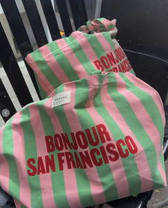 Bolsa de Lona de Algodón de Alta Calidad con Logotipo Personalizado, Logotipo Bordado, Fondo Verde, Venta al Por Mayor de Fábrica - Product Image 2