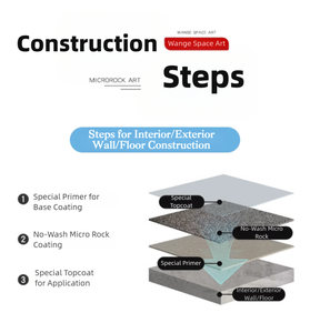 Premium Washed Stone Epoxy Floor <b>Paint</b> Kit Creates Durable Non-Slip Decorative Surface for Outdoor High-Traffic Commercial Areas - Product Image 3