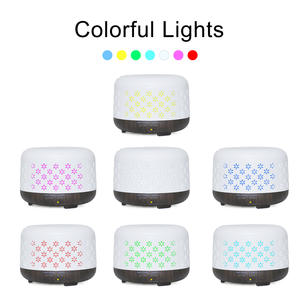 เครื่องกระจายกลิ่นหอมรูปดอกไม้แบบกลวง 0.5 ลิตร ใช้พลังงานจาก USB พร้อมไฟ สำหรับใช้ในบ้านและห้องนอน - Product Image 3