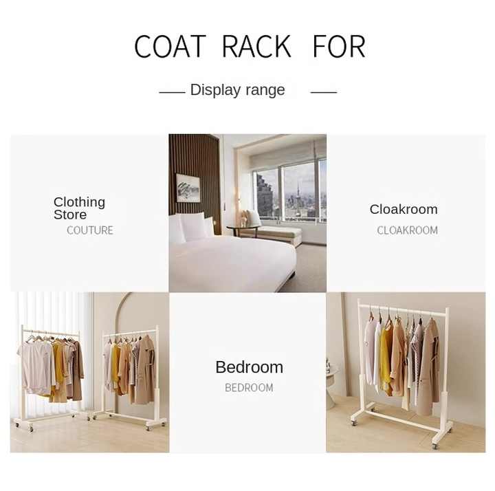 High Quality Cream Style Coat Rack for Bedroom Living Room Balcony ...