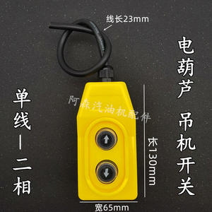 Accessoires de palan triphasé : Bouton de commande COB, interrupteur à 21 fils pour moteur de pont roulant 2 avec poignée d'interrupteur de levage - Product Image 1