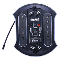 Système sans fil pour guitare UHF Émetteur-récepteur Batterie rechargeable intégrée Prise de son sans fil pour guitare