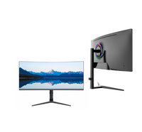 1500R Moniteur incurvé 4K écran mva 34 pouces sans lunette HDR 144hz 100hz en option Moniteur de jeu Freesync 165hz PC