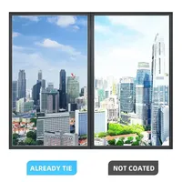 Film adhésif transparent isolant pour vitres, haute résistance à la chaleur, protection UV, pare-soleil décoratif pour voiture et maison