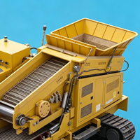 Machine de criblage et de remblayage de haute efficacité pour pipelines sur chenilles