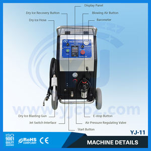 Nettoyage industriel amical de <span class=keywords><strong>machine</strong></span> de glace sèche de décapant de carbone - Product Image 5