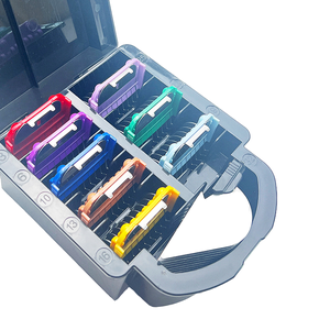 A5 Clipper reemplazo <span class=keywords><strong>Universal</strong></span> Pet corte <span class=keywords><strong>de</strong></span> pelo Clipper guardias 9 unids/set peluquero accesorios <span class=keywords><strong>de</strong></span> corte <span class=keywords><strong>de</strong></span> pelo peine guía para recortadora - Product Image 5