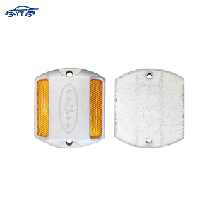 Bornes routières réfléchissantes double face en aluminium YT, qualité ingénieur, yeux de chat, signalisation de sécurité routière, protection IP67, avertissement de circulation - Product Image 4