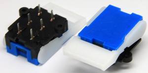 2P2T мгновенный пластиковый листовой Переключатель кнопочный телефонный переключатель крюк бытовой техники электронные телефонные системы IP40 - Product Image 5