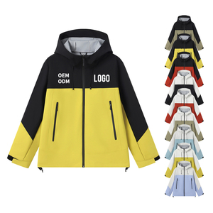 Impermeable para hombres, cortavientos, impermeable Softshell, fabricación personalizada, mantiene el calor, transpirable - Product Image 3