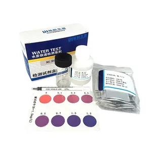 Chinese Supplies Manufacture Water Quality Fluoride Test Kit for Pool Water Test Strips Fluoride Analysis