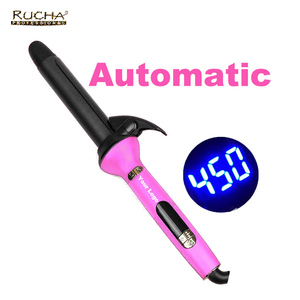 Rucha <span class=keywords><strong>rizador</strong></span> de <span class=keywords><strong>pelo</strong></span> automático, herramienta giratoria para rizar el cabello - Product Image 1