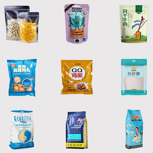 เครื่องบรรจุซิปไฟฟ้าสำหรับถั่ว เครื่องจักรบรรจุภัณฑ์อาหารและเครื่องดื่มใหม่ วัสดุไม้ มอเตอร์ PLC ลูกปืน สินค้า - Product Image 4