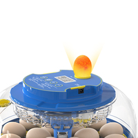 WONEGG Nouvelle Tendance 18 AC DC Incubateur Professionnel pour Œufs de Poule, Machine d'Éclosion