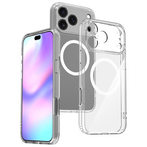 1.5mm Thin Clear Transparent Anti-scratch Mobile Phone Case for iPhone 18 17 Pro Max Individual Buttons Lens Protection - Product Image 1