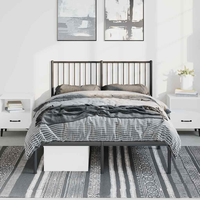 Lit en métal robuste, pliable et réglable, avec montage facile, design moderne pour la maison, l'école, la chambre et le dortoir, adapté aux jeunes.