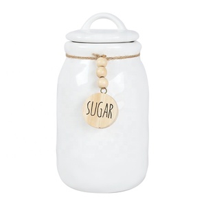 Gốm Nhà Bếp Thực Phẩm Lưu Trữ Jar <span class=keywords><strong>Container</strong></span> Với Kín Nắp Gốm Lưu Trữ Thực Phẩm <span class=keywords><strong>Container</strong></span> - Product Image 2