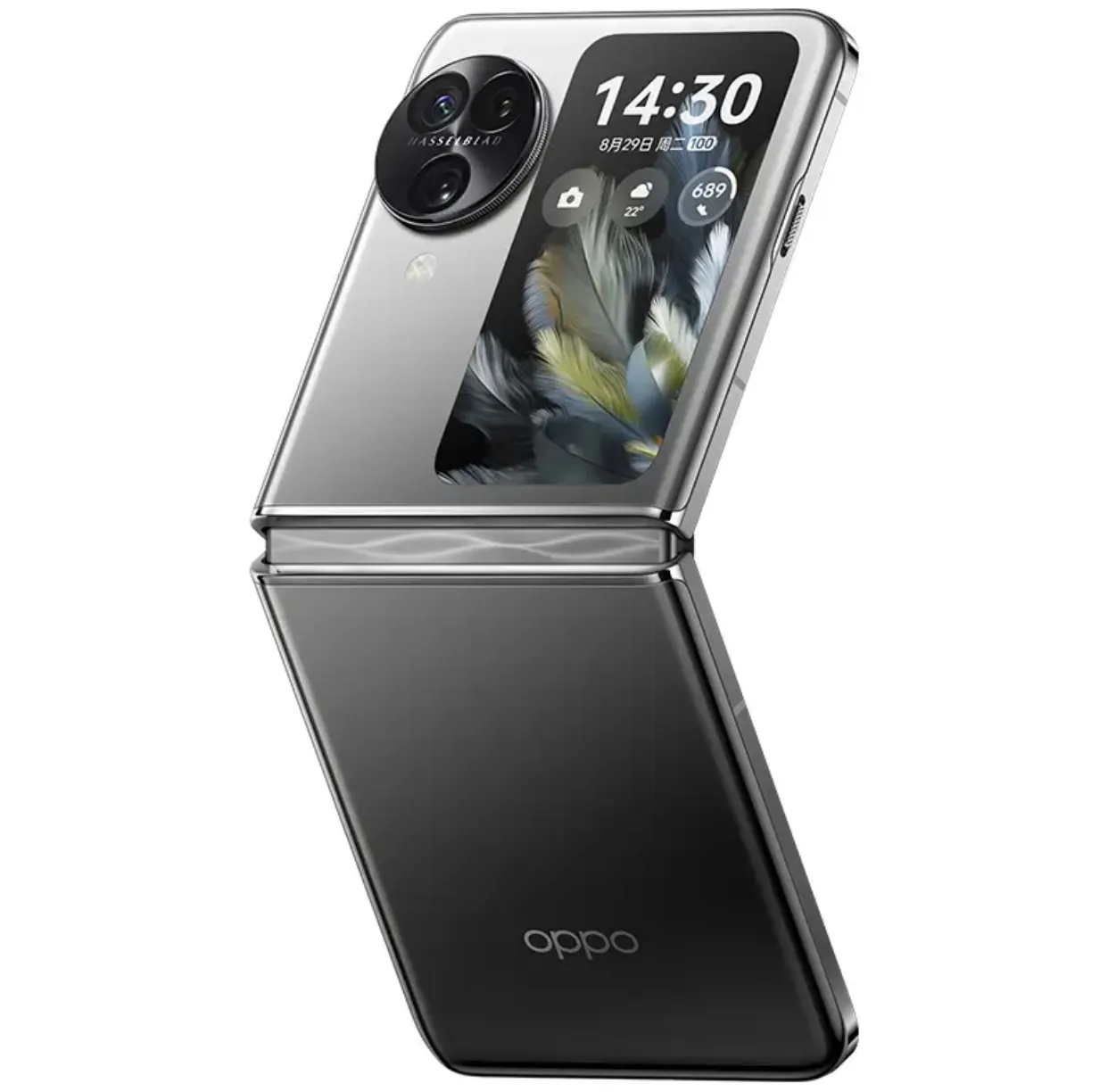 New OPPO Find N3 Flip 5G Smartphone 50MP Rear Three Camera 6.8" 120Hz Dimensity 9200 Octa Core 4300mAh Battery 44W SuperVOOC NFC