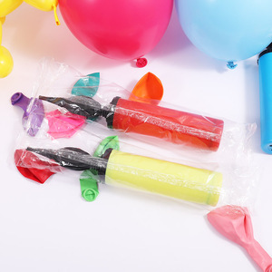 Pompe manuelle double <span class=keywords><strong>action</strong></span> FOSKA 12 pouces pour gonflage de ballons, vente directe usine, accessoires de décoration de fête - Product Image 6
