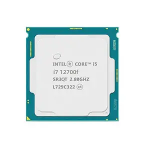 Procesador intel Core i7-12700f core i7 112th Gen Alder Lake 12Core 2,1 GHz 65W Desktop CPU i7 12700F