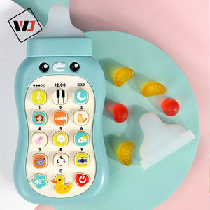 Mainan Silikon Mainan Bayi Baru Lahir, Dot Mainan Gigitan Silikon Kecil untuk Perjalanan - Product Image 6