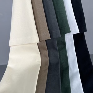 2024 nouveau T-Shirt à <span class=keywords><strong>manches</strong></span> <span class=keywords><strong>longues</strong></span> col rond surdimensionné pour hommes personnalisé <span class=keywords><strong>maillot</strong></span> Double couche avec faux deux pièces impression Design Technique lavée - Product Image 4