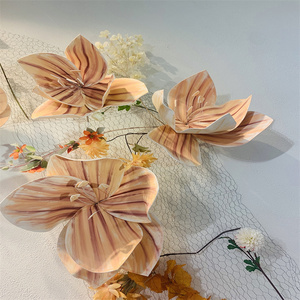 2024 gigante narciso in Organza 3D gigantesca festa del centro commerciale di nozze fiore di carta gigante - Product Image 3