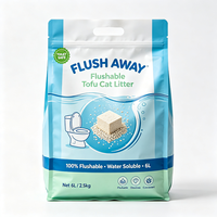 Emballage en plastique personnalisé en gros pour litière pour chat, résistant aux perforations, anti-odeur, anti-vieillissement, pour le stockage de sable pour chat
