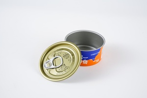 Boîtes de conserve vides de qualité alimentaire avec impression personnalisée EOE pour sauce à la viande de poisson au <span class=keywords><strong>thon</strong></span> - Product Image 5