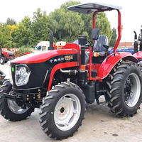 Livraison rapide, prix bas, mini tracteur, tracteur agricole à 4 roues, camions tracteurs 50 ch, 60 ch, moteur EPA, CE EURO 5, tracteur agricole