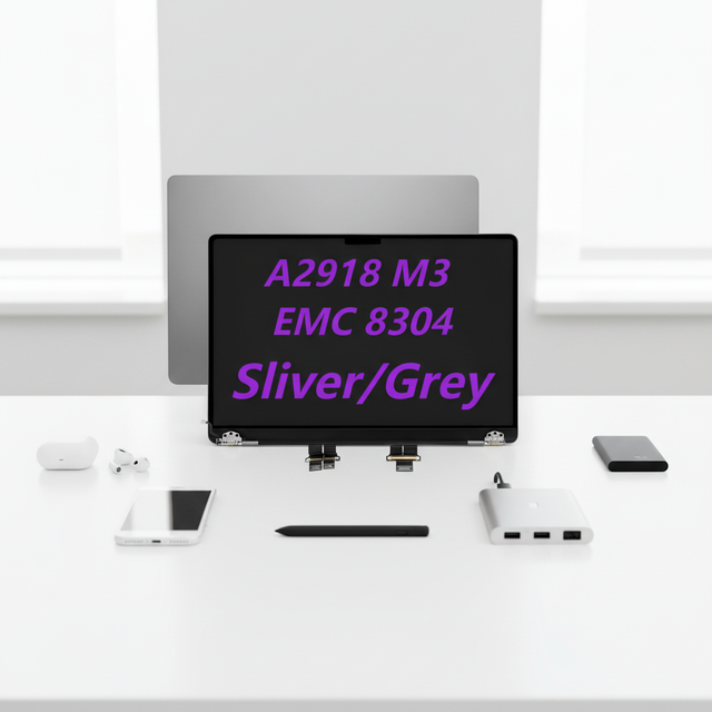 Factory LCD Screen Display Assembly for MacBook Pro 14 Inch A2779 A2442 A2918 A2992 Sliver/Grey