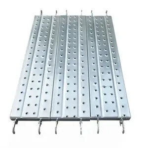 Hochwertige Gerüst plattform Stahl planken rahmen Metall deck Walking Catwalk mit Haken brettern