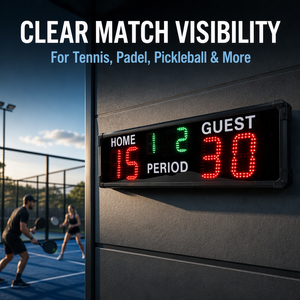 Ganxin - Fabricante de Equipos de Puntuación Electrónicos para Deportes Múltiples, Marcador Digital para Canchas de Pádel al Aire Libre, Clubes de Tenis, Voleibol de Playa - Product Image 3