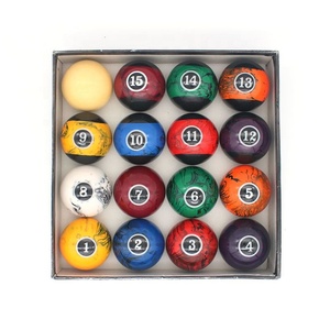 Popular <strong>Marble</strong> Design Billiard <strong>Pool</strong> 16pcs <strong>Ball</strong> Set 57.2mm Size - Product Image 1