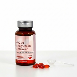 Complément de Coenzyme Q10 de Haute Qualité à Marque Blanche avec Magnésium et Vitamine C en Capsules Molles – Antioxydant pour la Santé Cardiaque des Adultes - Product Image 2
