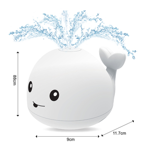 Jouet de bain électrique Jinying pour bébés et tout-petits, douchette de bain en forme de baleine, cadeau de fête - Product Image 6