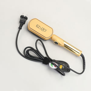 <span class=keywords><strong>Spazzola</strong></span> <span class=keywords><strong>Lisciante</strong></span> Elettrica Professionale ENZO 2 in 1, Pettine Ionico Riscaldante PTC per Lisciare i Capelli - Product Image 6