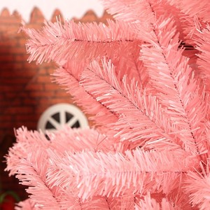 Venta al por mayor gigante LED Mini árbol <span class=keywords><strong>de</strong></span> <span class=keywords><strong>Navidad</strong></span> Artificial PVC regalo iluminado <span class=keywords><strong>Navidad</strong></span> decoración ornamento en cono Rosa uso al aire libre - Product Image 4
