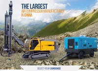 Diesel KAISHAN LGCY-23/18 Compresseurs d'air portables à haute pression pour appareil de forage minier