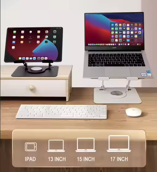 Aluminum Tablet PC Stand Home Office Desk Holder - Image 5