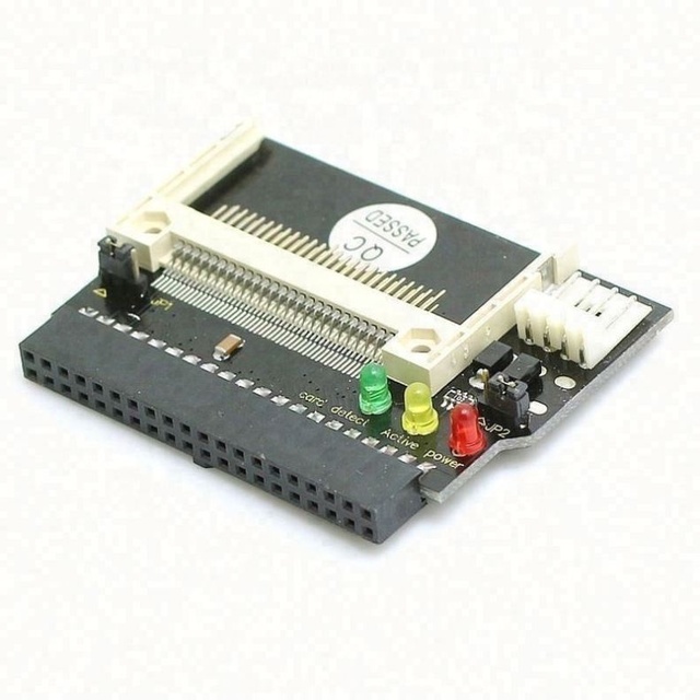 IDE to CF Card CF to 3.5 IDE Straight Plug Connectors With Light Female Adapter Board
