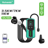 RUIVANDA Chargeur portable EV 7.4KW/monophasé/230V-32A État Nouveau