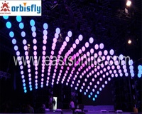 Orbisfly LED boule cinétique scène de levage lumière sphère DMX treuil palan décoration de mariage