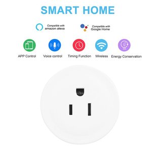 Tuya USA <span class=keywords><strong>Zigbee</strong></span> Ổ Cắm Wi-Fi 3 Chân Đầu Ra Tường WiFi 10A/16A Thông Dụng Với Google Home - Product Image 5