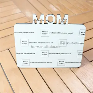 MDFSUB Mdf Blank Sublimation Mom Frame 150x180mm Mother's Day Mdf Photo Frame Glossy White Mom Sublim Photo Frame