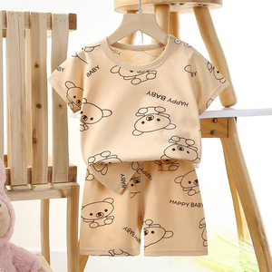 T-shirts décontractés à manches courtes pour filles, garçons, enfants, nourrissons, printemps, été, coton respirant, vêtements fins, Youyuan Bao - Product Image 6