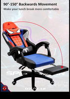 Chaises de bureau gamer modernes à prix compétitif, chaises de jeu pour ordinateur avec repose-pieds, Fotel Gamingowy